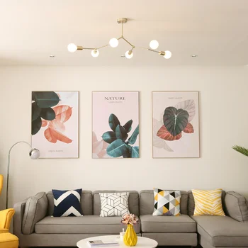Moderní minimalistický atmosféru domácí obývací pokoj osvětlení kreativní ložnice studie lampa Nordic obývací pokoj lustr MJ924