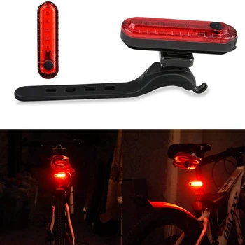 Reflektor jízdních kol a Kolo Zadní Světla Vodotěsný USB Dobíjecí zadní Světlo pro Silniční Horské Děti na Koni