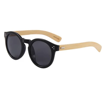 BerWer 2020 Nové Bambusové Brýle Muži Dřevěné Sluneční brýle Ženy Zrcadlo Původní Dřevěné Brýle Oculos de sol masculino