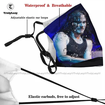Ochrana Proti Prachu Unisex Nightwish Tvář Ústa Masky Fantasy Polyester Swag Obličejové Masky S Filtrem