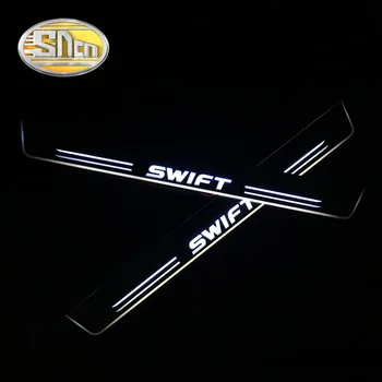 Led Dynamic Light prahu dveří Pro Suzuki Swift Alto Vitara S-cross 2004~2020 Vítejte Pedál Auto Šoupat Deska Cesta Světla