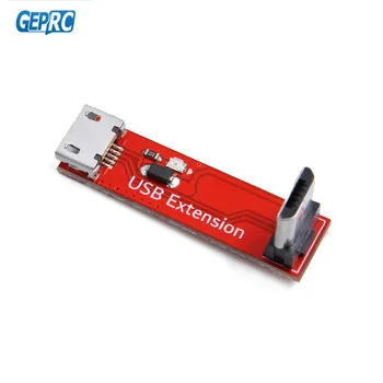 Vysoce Kvalitní GEPRC 90 Stupňů L Typ pravý Úhel Micro USB Přenos rozšiřující Modul Kabel žen a mužů pro RC Drone