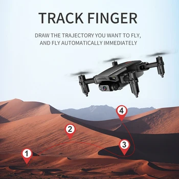 P2 Mini Drone Kvadrokoptéra 1080P 4K Kamera FPV Drone Gravity Sensor Výška Držet Skládací RC Drone Quadrocopter Hračka VS M73 KF611