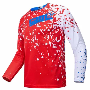 Nové příjezdu motocross jersey 2021 all mountain bike oblečení Enduro downhill dres dlouhý MTB T-shirt DH, BMX, cyklistika košile