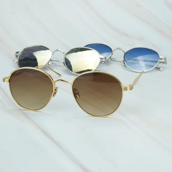 Módní Zlaté sluneční Brýle Pánské Carter Sluneční Brýle pro Ženy Luxusní Dekorace Plamen Odstíny pro Řízení Klubu Svatební Rave Festival