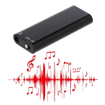 3-V-1 8GB Mini Digitální Audio Hlasový Záznamník MP3 Přehrávač, USB Flash Disk