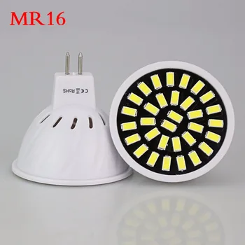 8W Ampule LED E27 GU10 MR16 Lampa 110V 220V SMD 5733 32 Led Diodové Žárovky Kuchyň Ložnice Domácí Lighting10 Ks/Lot