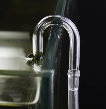 CO2 u tvaru ohybu sklo konektor vzduchové čerpadlo trubice pověsit na opravu akvarijní ryby nádrž vodní elektrárny