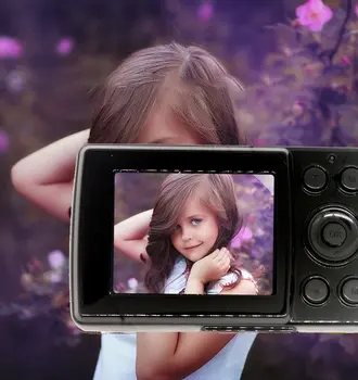 XJ03 dětský Digitální Fotoaparát Odolný Praktický 16 Milionů Pixelů Kompaktní Domácí Digitální Kameru, Přenosný Fotoaparát pro Děti