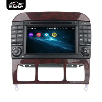 DSP Android 9.0 Auto GPS DVD Přehrávač Pro Benz S-class W220 S430 S500 S400 S320 auto rádio přehrávač multimediální Stereo jednotky