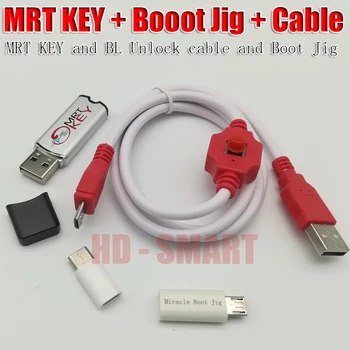 MRT Dongle 2 MRT klíč + EDL 9008 kabel a Zázrak Boot Přípravek Pro účet odstranit heslo imei opravy Plně aktivovat verzi