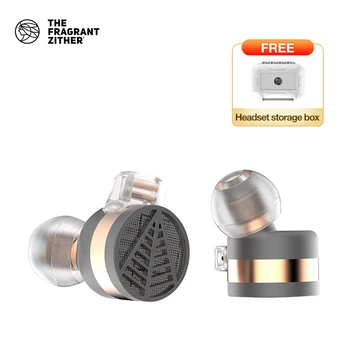 (Čína) TFZ TEQUILA1 Vysoce kvalitní hi-fi sluchátka,polo-uzavřené kovové in-ear sluchátka, s kmitací cívkou unitWith kabelu sluchátek