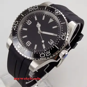 Nádherné 40mm sterilní dial bliger safírové sklíčko, datum, světélkující značky keramické bezel automatické pánské hodinky B209
