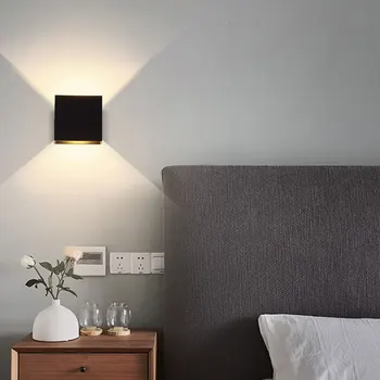 Vnitřní Světlo nástěnné svítidlo 12W 6W lampada LED nástěnné svítidlo noční pokoj ložnice