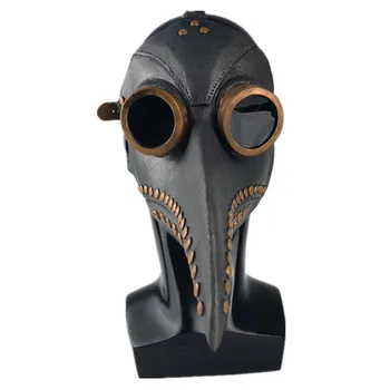 Halloween unikátní Cosplay Maska Steampunk Mor Lékař Maska Mor Parní Zobák Lékaře Maska Dodávek Party, Kostým, Rekvizity H#