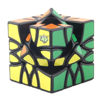 Lanlan Mosaic Cube Magické Kostky Divné, Tvar Nepravidelný Specail Cubo Magico Profesionální Rychlost Cube Puzzle Vzdělávací Hračky