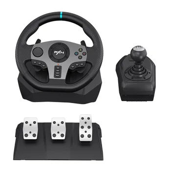 Herní Volantu 900°/270° Pedál Gamepad Racing Manuální Převodovka Vibrací Video Controller pro PC/PS/Xbox-One/N-Spínače