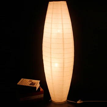 Severské Bílé LED Papíru Patře Světlo pro Obývací Pokoj Ložnice Stojící Lampa Vnitřní Osvětlení Stojící Lampa Listry Lampara De Pie