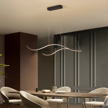 LICAN Lesk Moderní LED Přívěsek Světla Pro Obývací pokoj Kuchyň Jídelna Lamparas De Techo Colgante Moderna avīze Závěsná lampa