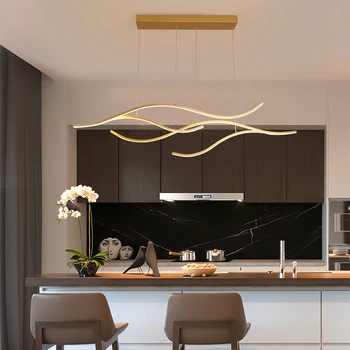 LICAN Lesk Moderní LED Přívěsek Světla Pro Obývací pokoj Kuchyň Jídelna Lamparas De Techo Colgante Moderna avīze Závěsná lampa