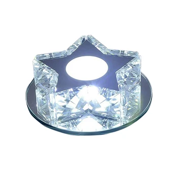 LAIMAIK Crystal LED Stropní Světlo 3W Star LED Uličky Světla 90-260V Led Crystal Light Moderní Led Stropní Osvětlení pro Obývací Pokoj