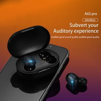 Bluetooth Sluchátka Sport Stereo Sluchátka Bezdrátové Airdots-Sluchátka s mikrofonem, potlačení Šumu TWS Herní Sluchátka Pro Huawei, Xiaomi IOS