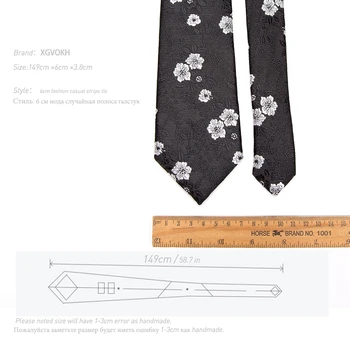 Pánská Kravata Módní Žakárové Tkané Kravaty Polyesterové Šály Klasické Květinové Luk Kravaty pro Muže Formální Obchodní Svatební Party Kravaty