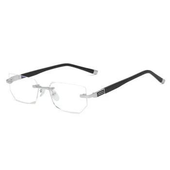 HD Kvalitní Diamantové Řezání Čtení Brýle Anti Modré Rray Crystal Vrtaných Dioptrické Brýle, Presbyopickém Brýle +1.0~4.0 Dalekozrakosti