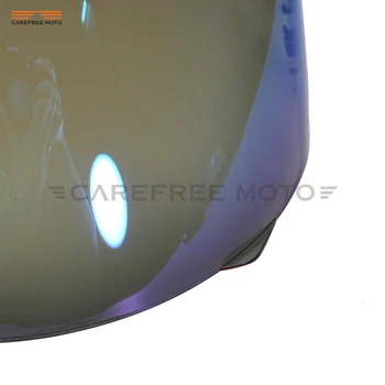 Modrá Motocyklu Full Face Helmu, Hledí Štít Pouzdro pro AGV GP-Pro S4 Airtech Stealth Q3 Titec