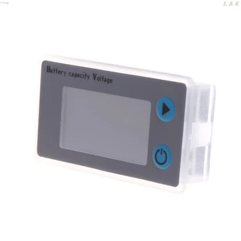 10-100V Univerzální Kapacita Baterie Voltmetr Tester LCD Auto olověných Indikátor