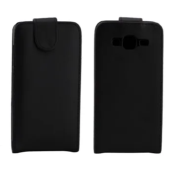 Coque PU kůže Flip telefon případech Kryt Pro Samsung Galaxy J3 J310 J3(2016) Zpět Telefon Tašky Vertikální Nahoru-Dolů Otevřít kůže pouzdro