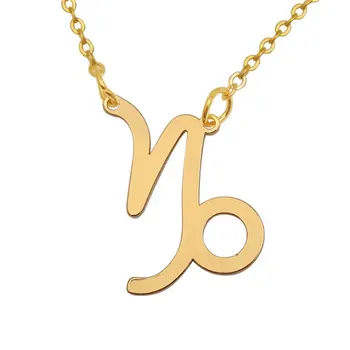 12 Souhvězdí Náhrdelník Znamení Zvěrokruhu Náhrdelník Zlatý Řetěz Přívěsek Náhrdelníky Narozeniny Šperky Dárek pro Ženy, Muže