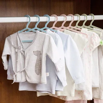 Dětské Protiskluzové Ramínko 10 Ks Novorozence Domácnosti Ramínko na Šaty Baby Dětské Oblečení Věšák na oblečení Věšák na Oblečení