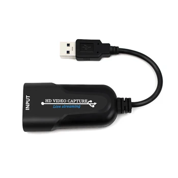HDMI-USB 2.0 Video zachytávací Karty Plug and Play Game Capture Karty Hmatat Sdílení Obrazovky 1080P 60fps Nahrávání OCT998
