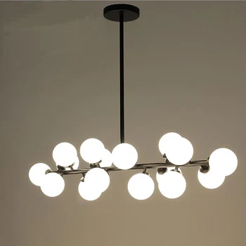 Nordic Sklo Přívěsek Světla Moderní LED Závěsné Osvětlení Pro Obývací Pokoj Loft Průmyslové Kithen Lampy Svítidla