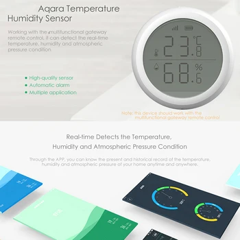 Bezdrátový Teplotní Senzor Zigbee Teploty Tepelný Detektor App Ovládání Teploměr Vlhkosti, Čidlo Smart Home