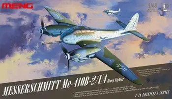 Meng 1/48 Model LS-001 Me-410B-2/U4 1:48 MesserschmittHeavy Stíhací Letoun