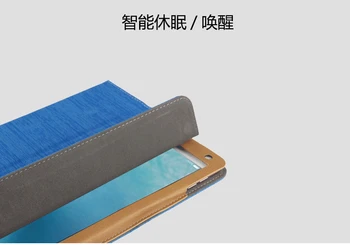 Ultra Slim 3-Krát Plátno, Flip Stand Kožené Pouzdro Objevitelů Smart Case Pro Xiaomi Mipad 4 Mi Pad 4 Generace 8