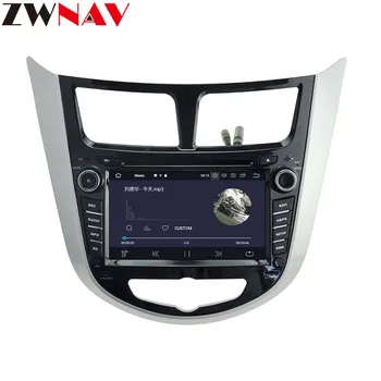 Auto Rádio Multimediální 2 din android 10.0 Video Přehrávač, GPS Navigace Pro hyundai Verna /Accent /Solaris 2011 2012 mapa hlavní jednotky