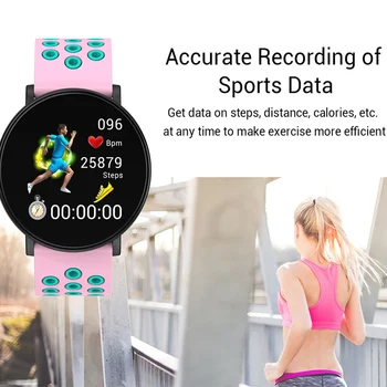 Chytré Hodinky Muži Měření Krevního Tlaku Smartwatch Vodotěsné Ip67 Elektronika Smart Fitness Tracker Nejlepší Dámské Inteligentní Hodinky