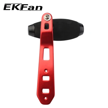 EKFan Nový Design 8*5MM Otvor ve tvaru T, Dvojité Otvory Rybaření Rukojeť EVA Knoflík + Kovový Úchyt Pro Přívlačové Rybářské Reel