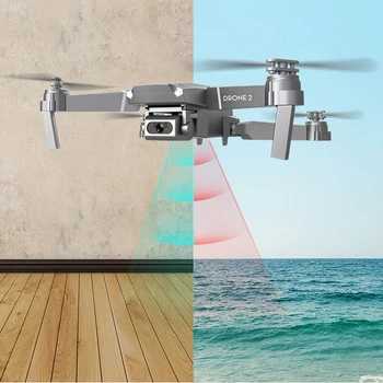 Mini RC drone s 4K kamera široký úhel 1080P HD WI-fi FPV E68 Kvadrokoptéra Model elektronika Profesionální selfie dron Hračky kluci