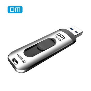 DM Usb flash disk PD090 USB3.0 Flash disk high speed 16GB 32GB 64GB 128GB 256GB Kovové psát rychlost od 10MB-60MB