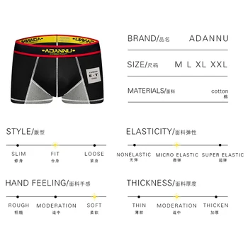 Boxer Pánské Spodní Prádlo Muži Bavlněné Spodky Mužské Čisté Kalhotky Šortky Spodní Prádlo Boxerky Bavlněné Pevné Cuecas Kalhotky