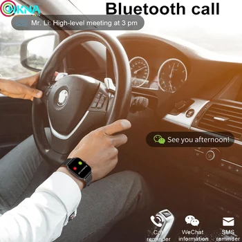 Chytré Hodinky Muži Ženy Sportovní Hodinky Volání Bluetooth Srdeční Frekvence, Krevní Tlak IP67 Fitness Tracker, Náramek Pro Android iOS Telefon
