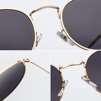 LeonLion Nové Příjezdu 2021 Kulaté sluneční Brýle, Ženy, Klasické Vintage Brýle Street Porazit Nákupní Zrcadlo, UV400 Gafas De Sol Mujer