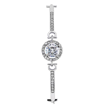 Móda Drahokamu Hodinky pro Ženy, stylové Romantické Zlaté Stříbrné Dámské Náramkové Hodinky Dámské hodinky relogio feminino reloj mujer