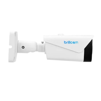 Brillcam 4K 8MP POE IP Kamera AI Mikrofon Micro SD Nahrávání Venkovní Nepromokavou Domů Noční Vidění Bezpečnostní Dohled Cam
