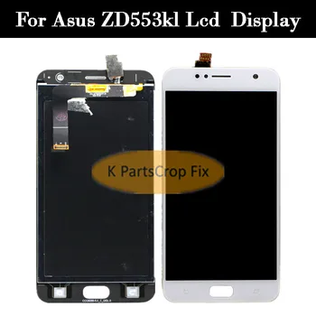 Pro Asus Zenfone 4 Selfie ZD553KL LCD Monitor Touch Screen Panel s Digitizérem Přední Sklo Montážní díly zdarma loď