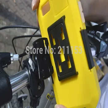 2017 Nové Dotykové Obrazovky IPX8 8M Mobilní telefon Vodotěsný Bike Mount Taška Potápěčské Pouzdro pro iPhone6 Plus 4s 5 5s Ochranný Sáček Mount